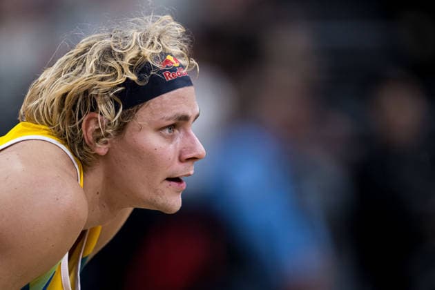 260129 Swedens David Ahman during Stockholm Beach 2026 on January 29, 2026 in Stockholm  Copyright: EMMAxWALLSKOG BB260129EW088