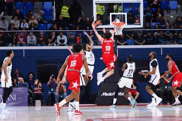 Leandro Bolmaro (EA7 Emporio Armani Olimpia Milano) during EA7 Emporio Armani Milano vs Partizan Belgrado, Basketball Euroleague match in Assago (MI), Italy, January 29 2026  Copyright: xSavinoxPaolella IPAxSportx xipa-agency.netx xx IPA_70718355 IPA_Agency_IPA70718355