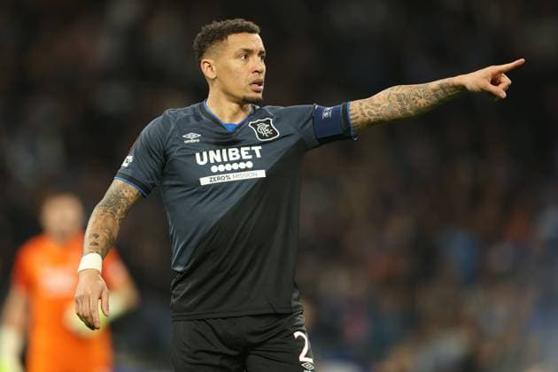Rangers captain James Tavernier during UEFA Europa League league phase match at Estadio do Dragao, Porto. Porto v Rangers - UEFA Europa League - Estadio do Dragao, Portugal - 29 Jan 2026Porto Estadio do Dragao Portugal EDITORIAL USE ONLY  Copyright: xRangersxFC Shutterstockx 16488595ab