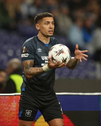 Rangers captain James Tavernier during UEFA Europa League league phase match at Estadio do Dragao, Porto. Porto v Rangers - UEFA Europa League - Estadio do Dragao, Portugal - 29 Jan 2026Porto Estadio do Dragao Portugal EDITORIAL USE ONLY  Copyright: xRangersxFC Shutterstockx 16488595y
