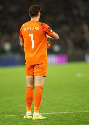 Rangers goalkeeper Jack Butland during UEFA Europa League league phase match at Estadio do Dragao, Porto. Porto v Rangers - UEFA Europa League - Estadio do Dragao, Portugal - 29 Jan 2026Porto Estadio do Dragao Portugal EDITORIAL USE ONLY  Copyright: xRangersxFC Shutterstockx 16488595s