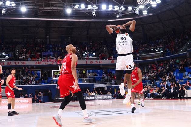 BASKET - Euroleague - EA7 Emporio Armani Milano vs Partizan Belgrado Bruno Fernando (Partizan Mozzart Bet Belgrade) during EA7 Emporio Armani Milano vs Partizan Belgrado, Basketball Euroleague match in Assago (MI), Italy, January 29 2026 Assago (MI) Italy  Copyright: xIPAxSport ABACAx