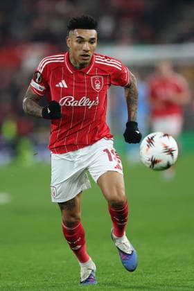 Nottingham Forest v Ferencvarosi TC UEFA Europa League Igor Jesus of Nottingham Forest runs with the ball during the UEFA Europa League match at the City Ground, Nottingham 29 01 2026 UK Newspapers OUT Copyright: xAndyxSumnerx FIL-22875-0043