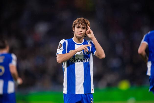 January 29, 2026, Porto, Porto, Portugal: PORTO, PORTUGAL - JANUARY 29: RODRIGO MORA from FC Porto is seen celebrating his goal during the UEFA Europa League 2025 26 MD8 match between FC Porto and Rangers FC, at Estadio do Dragao on January 29, 2026 in Porto, Portugal Porto Portugal - ZUMAl192 20260129_zsp_l192_021 Copyright: xMiguelxLemosx