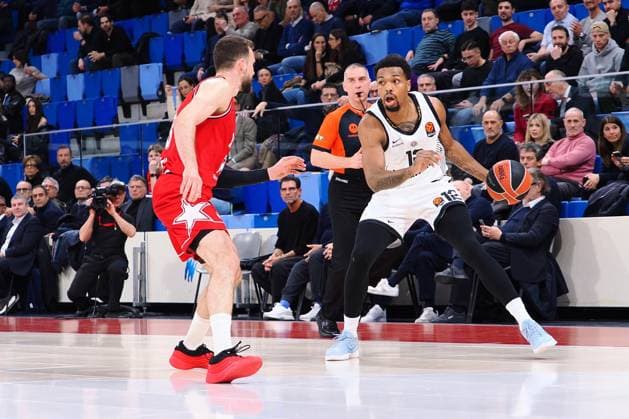 BASKET - Euroleague - EA7 Emporio Armani Milano vs Partizan Belgrado Sterling Brown (Partizan Mozzart Bet Belgrade) during EA7 Emporio Armani Milano vs Partizan Belgrado, Basketball Euroleague match in Assago (MI), Italy, January 29 2026 Assago (MI) Italy  Copyright: xIPAxSport ABACAx