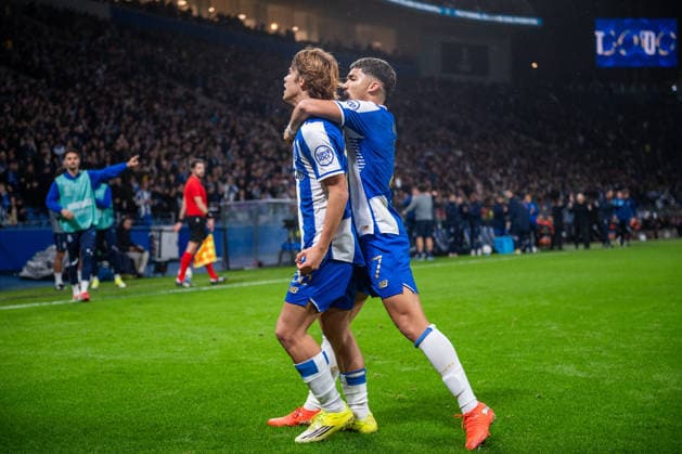 January 29, 2026, Porto, Porto, Portugal: PORTO, PORTUGAL - JANUARY 29: RODRIGO MORA from FC Porto is seen celebrating his goal during the UEFA Europa League 2025 26 MD8 match between FC Porto and Rangers FC, at Estadio do Dragao on January 29, 2026 in Porto, Portugal Porto Portugal - ZUMAl192 20260129_zsp_l192_027 Copyright: xMiguelxLemosx