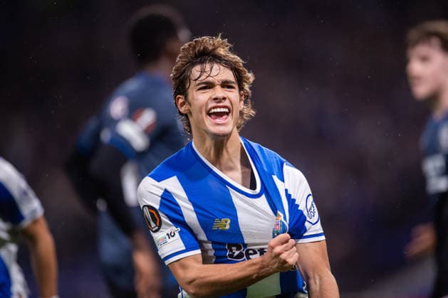 January 29, 2026, Porto, Porto, Portugal: PORTO, PORTUGAL - JANUARY 29: RODRIGO MORA from FC Porto is seen celebrating his goal during the UEFA Europa League 2025 26 MD8 match between FC Porto and Rangers FC, at Estadio do Dragao on January 29, 2026 in Porto, Portugal Porto Portugal - ZUMAl192 20260129_zsp_l192_030 Copyright: xMiguelxLemosx