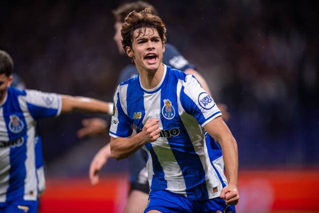 January 29, 2026, Porto, Porto, Portugal: PORTO, PORTUGAL - JANUARY 29: RODRIGO MORA from FC Porto is seen celebrating his goal during the UEFA Europa League 2025 26 MD8 match between FC Porto and Rangers FC, at Estadio do Dragao on January 29, 2026 in Porto, Portugal Porto Portugal - ZUMAl192 20260129_zsp_l192_033 Copyright: xMiguelxLemosx