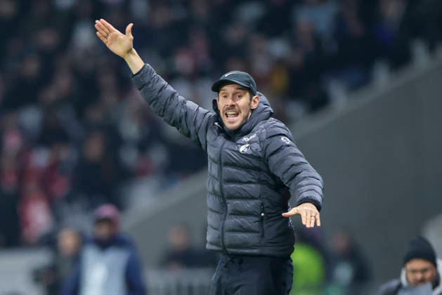 Coach Julian Schuster SC Freiburg gestures, UEFA Europa League 2025 26 League Phase MD8, LOSC Lille v SC Freiburg, Stade Pierre Mauroy on January 29, 2026 in Lille, France Photo by Marco Steinbrenner DeFodi Images Coach Julian Schuster SC Freiburg gestures, UEFA Europa League 2025 26 League Phase MD8, LOSC Lille v SC Freiburg, Stade Pierre Mauroy, January 29, 2026 in Lille, France Photo by Marco Steinbrenner DeFodi Images