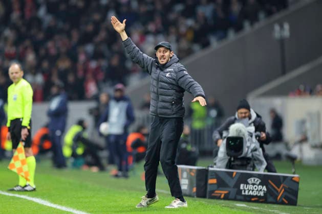 Coach Julian Schuster SC Freiburg gestures, UEFA Europa League 2025 26 League Phase MD8, LOSC Lille v SC Freiburg, Stade Pierre Mauroy on January 29, 2026 in Lille, France Photo by Marco Steinbrenner DeFodi Images Coach Julian Schuster SC Freiburg gestures, UEFA Europa League 2025 26 League Phase MD8, LOSC Lille v SC Freiburg, Stade Pierre Mauroy, January 29, 2026 in Lille, France Photo by Marco Steinbrenner DeFodi Images