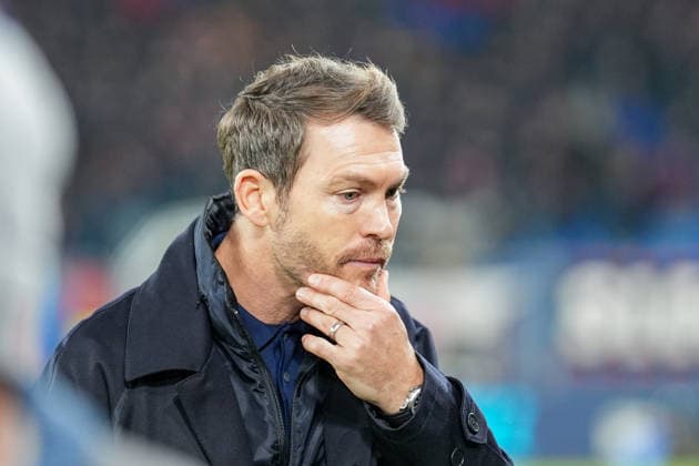 UEFA Europa League 2025 26 8 Matchday, Thursday 29 01 2026 FC Basel 1893 vs Viktoria Pilsen St Jakob Park Basel, Switzerland Stephan Lichtsteiner Coach, FC Basel Copyright: xValentinxDomgjonix