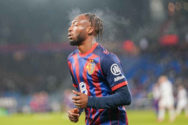 UEFA Europa League 2025 26 8 Matchday, Thursday 29 01 2026 FC Basel 1893 vs Viktoria Pilsen St Jakob Park Basel, Switzerland BÃ nie TraorÃ , Benie Traore 11, FC Basel Copyright: xValentinxDomgjonix