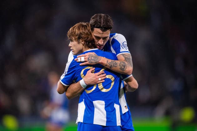 January 29, 2026, Porto, Porto, Portugal: PORTO, PORTUGAL - JANUARY 29: RODRIGO MORA from FC Porto is seen celebrating his goal during the UEFA Europa League 2025 26 MD8 match between FC Porto and Rangers FC, at Estadio do Dragao on January 29, 2026 in Porto, Portugal Porto Portugal - ZUMAl192 20260129_zsp_l192_039 Copyright: xMiguelxLemosx