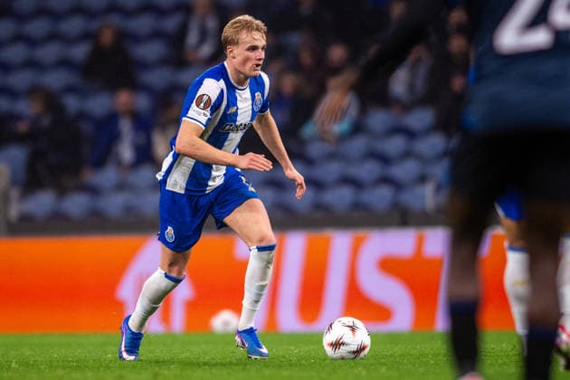January 29, 2026, Porto, Porto, Portugal: PORTO, PORTUGAL - JANUARY 29: VICTOR FROHOLDT from FC Porto is seen on action during the UEFA Europa League 2025 26 MD8 match between FC Porto and Rangers FC, at Estadio do Dragao on January 29, 2026 in Porto, Portugal Porto Portugal - ZUMAl192 20260129_zsp_l192_040 Copyright: xMiguelxLemosx