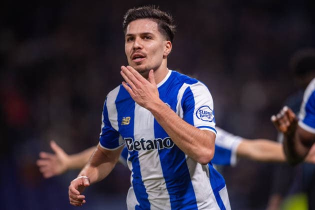 January 29, 2026, Porto, Porto, Portugal: PORTO, PORTUGAL - JANUARY 29: FRANCISCO MOURA from FC Porto is seen celebrating his goal during the UEFA Europa League 2025 26 MD8 match between FC Porto and Rangers FC, at Estadio do Dragao on January 29, 2026 in Porto, Portugal Porto Portugal - ZUMAl192 20260129_zsp_l192_042 Copyright: xMiguelxLemosx