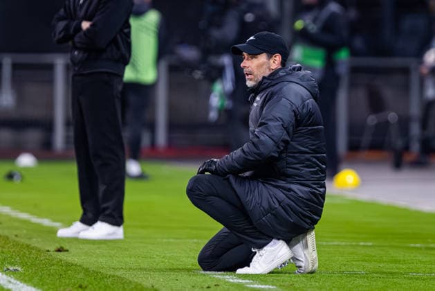STURM GRAZ - BRANN BERGEN Head coach of Brann Freyr Alexandersson during the league phase of UEFA Europa league football match between SK Sturm Graz and SK Brann Bergen. Graz, Austria, January 29, 2026. Photo by Branislav Racko Copyright: xx 080A0303