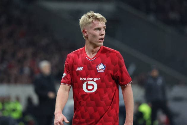FOOTBALL : LOSC Lille vs Freiburg - UEFA Europa League - 29 01 2026 Hakon HARALDSSON (LOSC Lille) lors du match LOSC Lille vs Freiburg, UEFA Europa League phase de ligue, Decathlon Arena stade Pierre Mauroy, le 29 janvier 2026 - photo Laurent Sanson PsnewZ  Copyright: xLaurentxSANSONx xPsnewZx