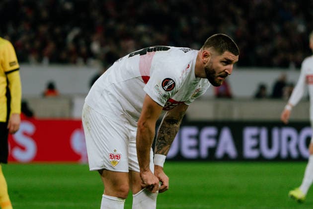 Jeff Chabot VfB Stuttgart, 24 , GER, VfB Stuttgart vs Young Boys Bern, Football, Europa League, Matchday 8, Season 2025 2026, 29 01 2026, GER, VfB Stuttgart vs Young Boys Bern, Football, Europa League, Matchday 8, Season 2025 2026, 29 01 2026, Stuttgart Copyright: xEibner-Pressefoto EdwardxCheungx EP_ECG