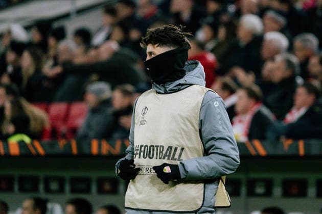 Atakan Karazor VfB Stuttgart, 16 , Warm Up, GER, VfB Stuttgart vs Young Boys Bern, Football, Europa League, Matchday 8, Season 2025 2026, 29 01 2026, GER, VfB Stuttgart vs Young Boys Bern, Football, Europa League, Matchday 8, Season 2025 2026, 29 01 2026, Stuttgart Copyright: xEibner-Pressefoto EdwardxCheungx EP_ECG