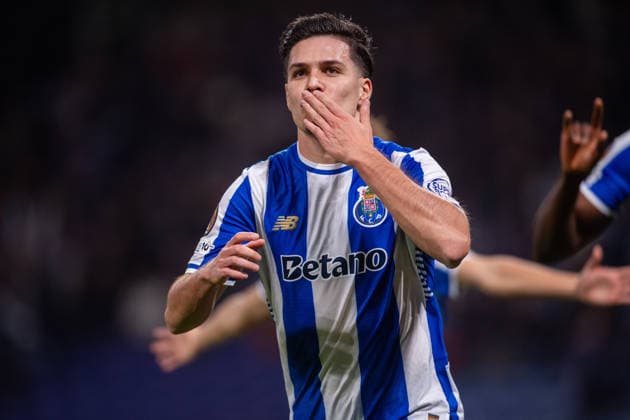 January 29, 2026, Porto, Porto, Portugal: PORTO, PORTUGAL - JANUARY 29: FRANCISCO MOURA from FC Porto is seen celebrating his goal during the UEFA Europa League 2025 26 MD8 match between FC Porto and Rangers FC, at Estadio do Dragao on January 29, 2026 in Porto, Portugal Porto Portugal - ZUMAl192 20260129_zsp_l192_044 Copyright: xMiguelxLemosx