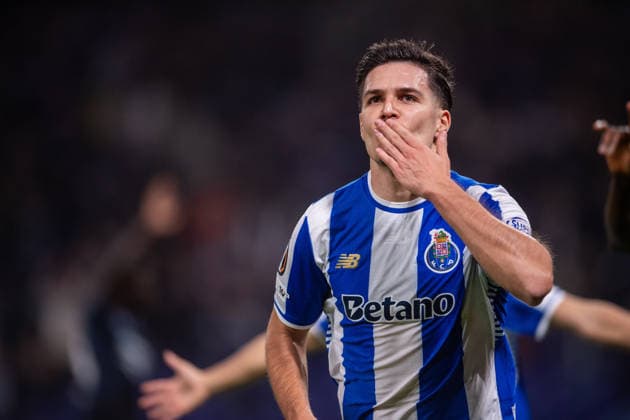 January 29, 2026, Porto, Porto, Portugal: PORTO, PORTUGAL - JANUARY 29: FRANCISCO MOURA from FC Porto is seen celebrating his goal during the UEFA Europa League 2025 26 MD8 match between FC Porto and Rangers FC, at Estadio do Dragao on January 29, 2026 in Porto, Portugal Porto Portugal - ZUMAl192 20260129_zsp_l192_045 Copyright: xMiguelxLemosx