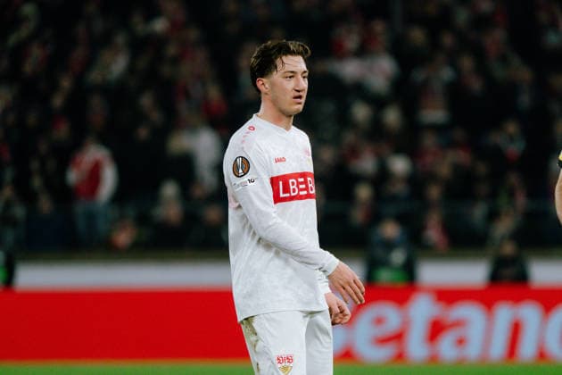 Angelo Stiller VfB Stuttgart, 06 , GER, VfB Stuttgart vs Young Boys Bern, Football, Europa League, Matchday 8, Season 2025 2026, 29 01 2026, GER, VfB Stuttgart vs Young Boys Bern, Football, Europa League, Matchday 8, Season 2025 2026, 29 01 2026, Stuttgart Copyright: xEibner-Pressefoto EdwardxCheungx EP_ECG