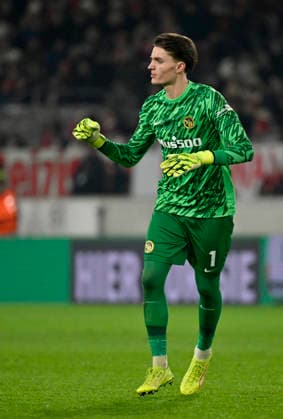 GOAL for 2 1 Armin Gigovic BSC Young Boys Bern 37 Goal kick Action Goal chance not in picture Goal celebration Goalkeeper Marvin Keller BSC Young Boys Bern 01 VfB Stuttgart vs Young Boys Bern YB EUROPA LEAGUE EL 29 01 2026 DFL REGULATIONS PROHIBIT ANY USE OF PHOTOGRAPHS AS IMAGE SEQUENCES AND OR QUASI VIDEO VfB Stuttgart vs Young Boys Bern YB