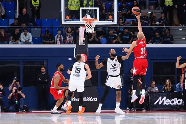 BASKET - Euroleague - EA7 Emporio Armani Milano vs Partizan Belgrado Shavon Shields (EA7 Emporio Armani Olimpia Milano) during EA7 Emporio Armani Milano vs Partizan Belgrado, Basketball Euroleague match in Assago (MI), Italy, January 29 2026 Assago (MI) Italy  Copyright: xIPAxSport ABACAx