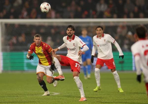 Florian Grillitsch of Braga during the match Go Ahead Eagles vs Braga at the De Adelaarshorst for the UEFA Europa League season 2025 2026 in DEVENTER, Netherlands on 29 january 2026 Photo by Peter Lous EYE4IMAGES