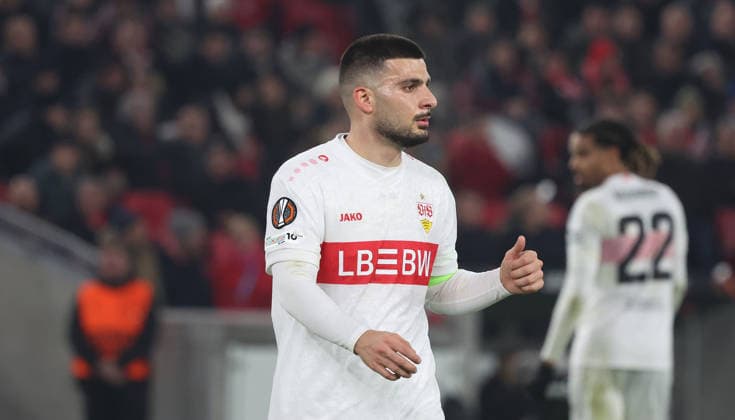 Stuttgart, Football Europa League , VfB Stuttgart vs BSC Young Boys Bern , Deniz Undav VfB