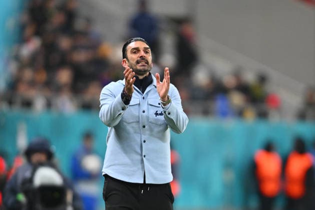 FCSB - FENERBAHCE, UEFA Europa League Elias Charalambous FCSB head coach in action during the UEFA Europa League game between FCSB and Fenerbahce SK, at National Arena, Bucharest, January 29, 2026. Alex Nicodim IMAGO IMAGES Copyright: xAlexxNicodimx