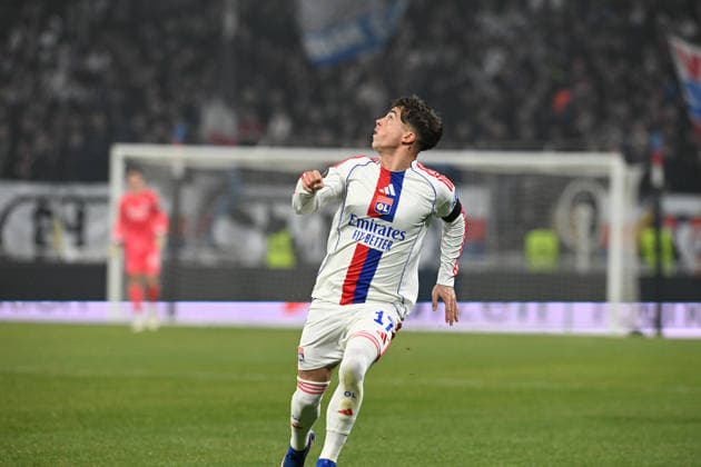 Football : Olympique Lyonnais v PAOK FC - UEFA Europa League 29 01 2026 Afonso Moreira of Lyon scoring goal during the UEFA Europa league match between Olympique Lyonnais and PAOK FC at Groupama Stadium Decines Charpieu Lyon France on January 29 2026 LYONFrance  Copyright: xMouradxAllilix
