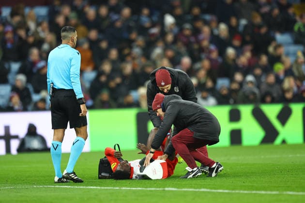 SOCCER - UEFA EL, Aston Villa vs RBS BIRMINGHAM,ENGLAND,29.JAN.26 - SOCCER - UEFA Europa League, Aston Villa FC vs Red Bull Salzburg. Image shows Edmund Baidoo (RBS).  GEPAxpictures xMichaelxZemanek