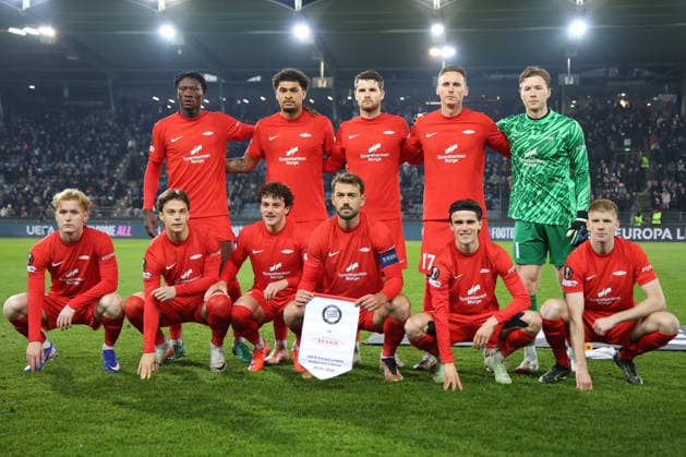 SK Sturm Graz vs SK Brann - UEFA Europa League 2025 26, 29 01 2026 Graz, Austria, 29 JAN 26 SOCCER UEFA Europa League, SK Sturm Graz vs SK Brann Bergen The image shows SK Brann Copyright: xBEAUTIFULxSPORTS Rainerx