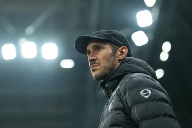 Julian Schuster SC Freiburg, Coach , France, Football, UEFA Europa League, Matchday 8, League Phase, 2025 2026, OSC Lille vs SC Freiburg, 29 01 2026, Stade Pierre Mauroy, Lille, France Lille Stade Pierre Mauroy DÃ partements Nord, Hauts de Fra France Copyright: xArnexAmbergx