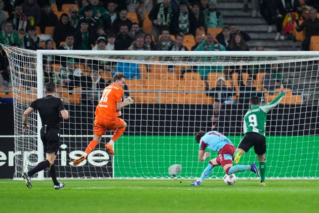 Fußball, EuroLeague, Real Betis Sevilla - Feyenoord Rotterdam #5 January 29, 2026, Sevilla, Sevilla, Spain: Chimy Avila of Real Betis Balompie in action during the UEFA Europa League 2025 26 League Phase MD8 match between Real Betis Balompie and Feyenoord at La Cartuja stadium on January 29, 2026 in Seville, Spain. Sevilla Spain - ZUMAa181 20260129_zaa_a181_047 Copyright: xJoaquinxCorcherox