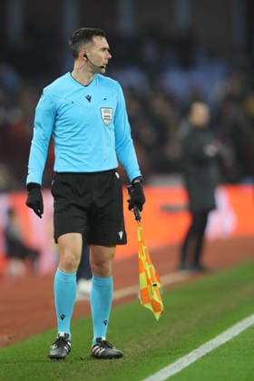 Aston Villa v Salzburg, Europa League Referee Assistant Anders Olav Dale during the Europa League match between Aston Villa and Salzburg at Villa Park, Birmingham, UK on 29 January 2026. Birmingham Villa Park West Midlands UK Editorial use only , Copyright: xAlunxRobertsx PSI-23649-0027
