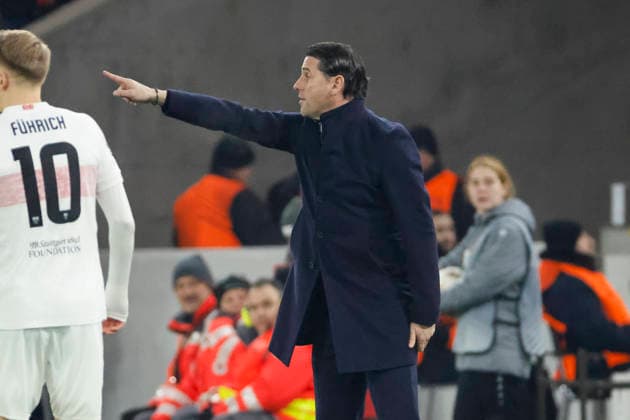 Gerardo Seoane BSC Young Boys, Coach , Germany, Football, UEFA Europa League, Matchday 8, 2025 2026, VfB Stuttgart vs Young Boys Bern, 29 01 2026, Stuttgart MHP Arena Germany Copyright: xGrantxHubbsx