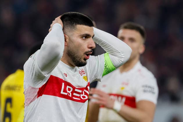 Deniz Undav VfB Stuttgart, 26 , Germany, Football, UEFA Europa League, Matchday 8, 2025 2026, VfB Stuttgart vs Young Boys Bern, 29 01 2026, Stuttgart MHP Arena Germany Copyright: xGrantxHubbsx