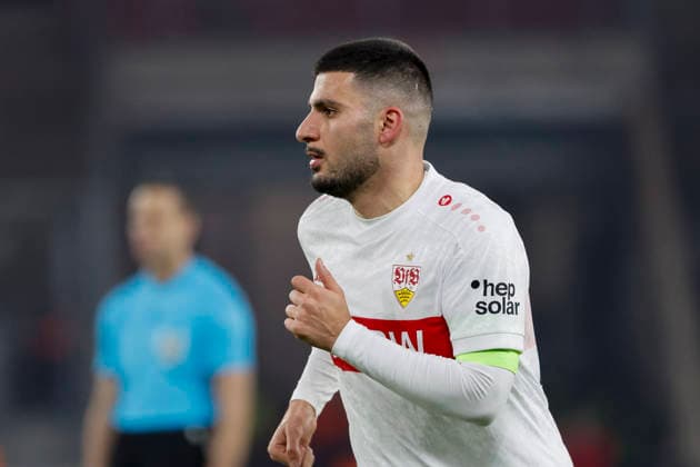 Deniz Undav VfB Stuttgart, 26 , Germany, Football, UEFA Europa League, Matchday 8, 2025 2026, VfB Stuttgart vs Young Boys Bern, 29 01 2026, Stuttgart MHP Arena Germany Copyright: xGrantxHubbsx