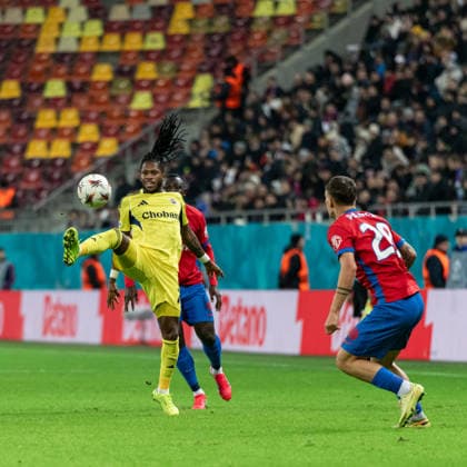 Fotbal Club FCSB v Fenerbahce SK - UEFA Europa League 2025 26 League Phase MD8 Fred, from Fenerbahce, is in action during the UEFA Europa League group phase match between FCSB and Fenerbahce at the National Arena in Bucharest, Romania, on January 29, 2026. Bucharest Romania  Copyright: xStefanxPanaitescux originalFilename:panaitescu-notitle260129_npaZc.jpg