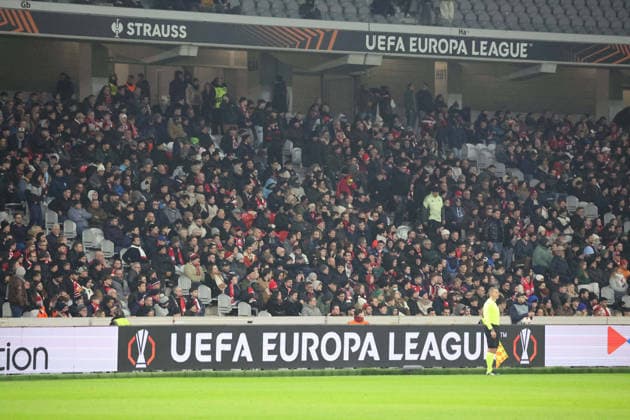 FOOTBALL : LOSC Lille vs Freiburg - UEFA Europa League - 29 01 2026 Ambiance lors du match LOSC Lille vs Freiburg, UEFA Europa League phase de ligue, Decathlon Arena stade Pierre Mauroy, le 29 janvier 2026 - photo Laurent Sanson PsnewZ  Copyright: xLaurentxSANSONx xPsnewZx