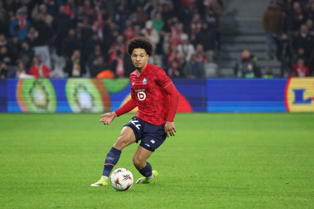 FOOTBALL : LOSC Lille vs Freiburg - UEFA Europa League - 29 01 2026 Tiago SANTOS (LOSC Lille) lors du match LOSC Lille vs Freiburg, UEFA Europa League phase de ligue, Decathlon Arena stade Pierre Mauroy, le 29 janvier 2026 - photo Laurent Sanson PsnewZ  Copyright: xLaurentxSANSONx xPsnewZx