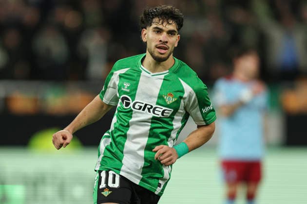 Fußball, EuroLeague, Real Betis Sevilla - Feyenoord Rotterdam #6 ESP: Real Betis - Feyenoord. UEFA Europa League. Matchday 8 Abde Ezzalzouli of Real Betis during the UEFA Europa League match, between Real Betis and Feyenoord, Matchday 8, played at La Cartuja Stadium on January 29, 2026 in Sevilla, Spain. kpng Copyright: xAntonioxPozox xPRESSINx AP_260129_BET_FEY_019