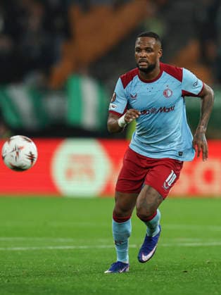 Fußball, EuroLeague, Real Betis Sevilla - Feyenoord Rotterdam #6 ESP: Real Betis - Feyenoord. UEFA Europa League. Matchday 8 Cyle Larin of Feyenoord during the UEFA Europa League match, between Real Betis and Feyenoord, Matchday 8, played at La Cartuja Stadium on January 29, 2026 in Sevilla, Spain. kpng Copyright: xAntonioxPozox xPRESSINx AP_260129_BET_FEY_023