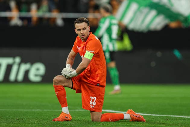 Fußball, EuroLeague, Real Betis Sevilla - Feyenoord Rotterdam #6 ESP: Real Betis - Feyenoord. UEFA Europa League. Matchday 8 Timon Wellenreuther of Feyenoord during the UEFA Europa League match, between Real Betis and Feyenoord, Matchday 8, played at La Cartuja Stadium on January 29, 2026 in Sevilla, Spain. kpng Copyright: xAntonioxPozox xPRESSINx AP_260129_BET_FEY_026