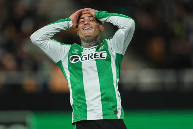 Fußball, EuroLeague, Real Betis Sevilla - Feyenoord Rotterdam #6 ESP: Real Betis - Feyenoord. UEFA Europa League. Matchday 8 Chimy Avila of Real Betis during the UEFA Europa League match, between Real Betis and Feyenoord, Matchday 8, played at La Cartuja Stadium on January 29, 2026 in Sevilla, Spain. kpng Copyright: xAntonioxPozox xPRESSINx AP_260129_BET_FEY_030