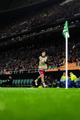 Fußball, EuroLeague, Real Betis Sevilla - Feyenoord Rotterdam #6 UEFA Europa League: Real Betis v Feyenoord Sevilla - Shaqueel van Persie of Feyenoord during the eighth match of the UEFA Europa League 2025 2026. The match is set between Real Betis Balompie and Feyenoord at Estadio La Cartuja on 29 January 2026 in Sevilla, Spain. Copyright: xTomxBodex