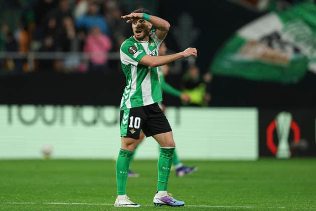 Fußball, EuroLeague, Real Betis Sevilla - Feyenoord Rotterdam #6 ESP: Real Betis - Feyenoord. UEFA Europa League. Matchday 8 Abde Ezzalzouli of Real Betis during the UEFA Europa League match, between Real Betis and Feyenoord, Matchday 8, played at La Cartuja Stadium on January 29, 2026 in Sevilla, Spain. kpng Copyright: xAntonioxPozox xPRESSINx AP_260129_BET_FEY_036