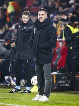DEVENTER - Go Ahead Eagles coach Melvin Boel during the UEFA Europa League match between Go Ahead Eagles and Sporting Braga at De Adelaarshorst on January 29, 2026, in Deventer, Netherlands. VINCENT JANNINK ANP UEFA Europa League 2025-2026 xVIxANPxSportx xxANPxIVx 549053246 originalFilename: 549053246.jpg